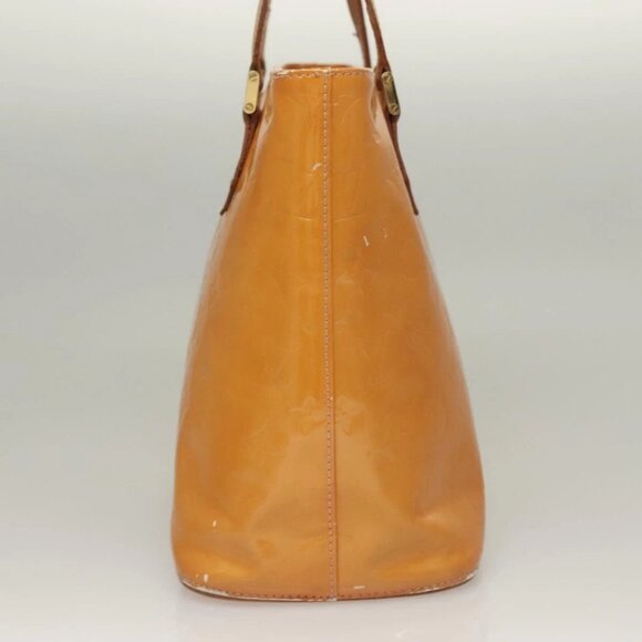 LOUIS VUITTON Monogram Vernis Houston Bag Marshmallow Pink M91302 LV Auth 131602 - Picture 3 of 16